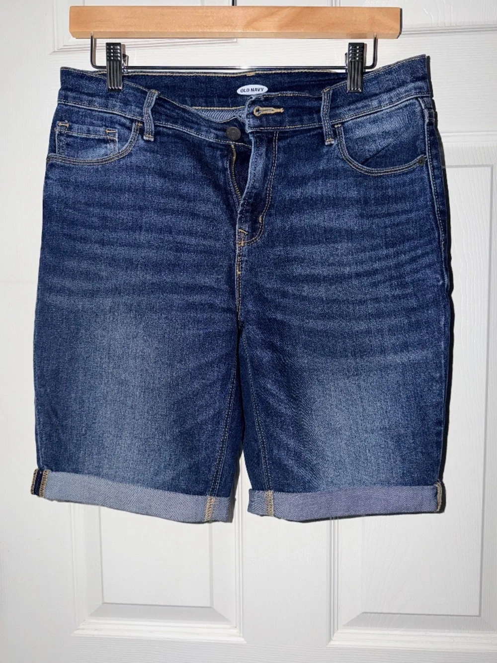 Women's Old Navy Denim Bermuda Shorts